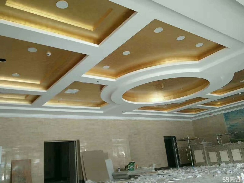 室內天花貼金箔 貼金電話(huà) 廊坊貼金箔